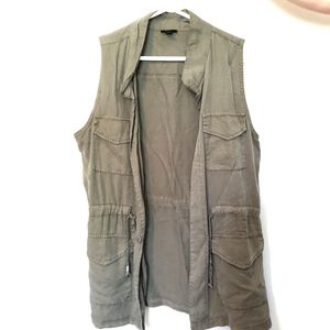 Mossimo Army Green Vest